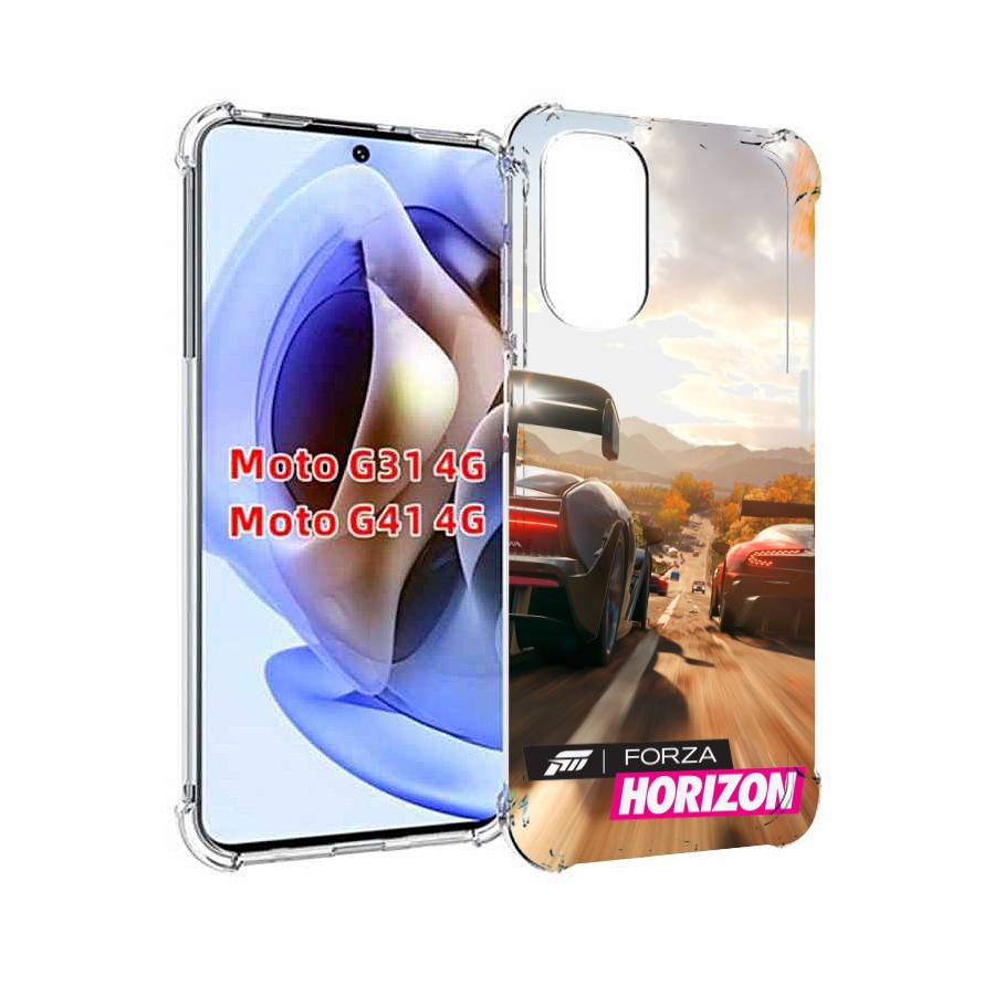 

Чехол Mypads Forza Horizon Для Motorola Moto G31 4G/G41 4G, Прозрачный, Tocco