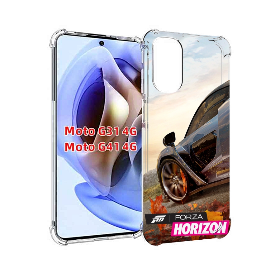 

Чехол Mypads Forza Horizon 4 Для Motorola Moto G31 4G/G41 4G, Прозрачный, Tocco