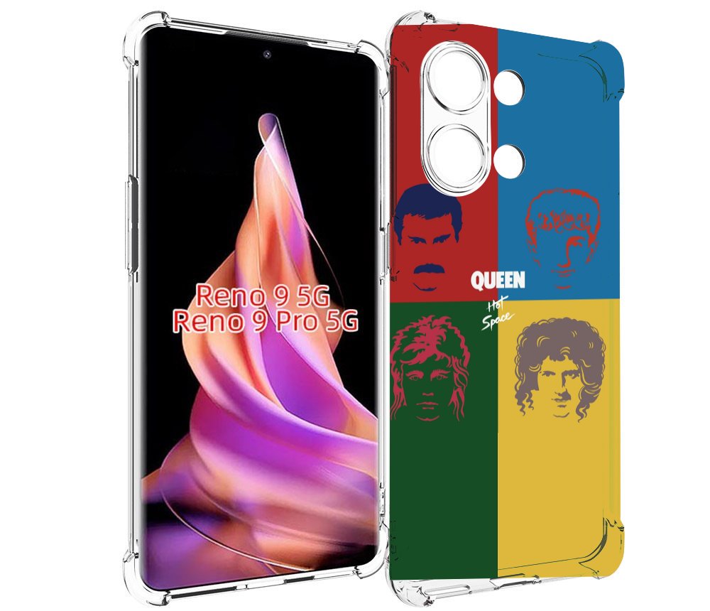 

Чехол MyPads hot space queen альбом для Oppo Reno 9/Reno 9 Pro, Прозрачный, Tocco