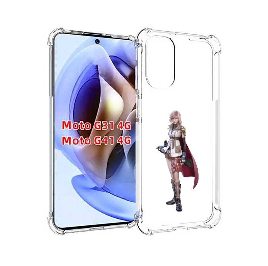 

Чехол MyPads Final-Fantasy для Motorola Moto G31 4G / G41 4G, Прозрачный, Tocco
