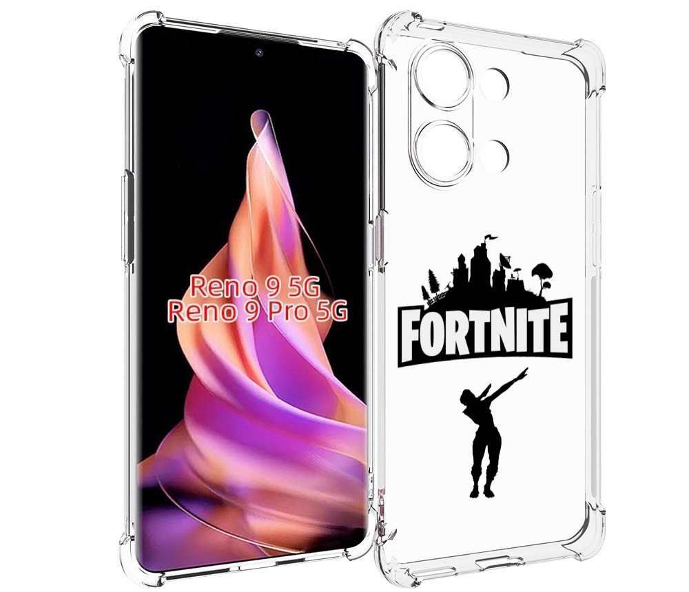 

Чехол MyPads fortnite-2 для Oppo Reno 9/Reno 9 Pro, Прозрачный, Tocco