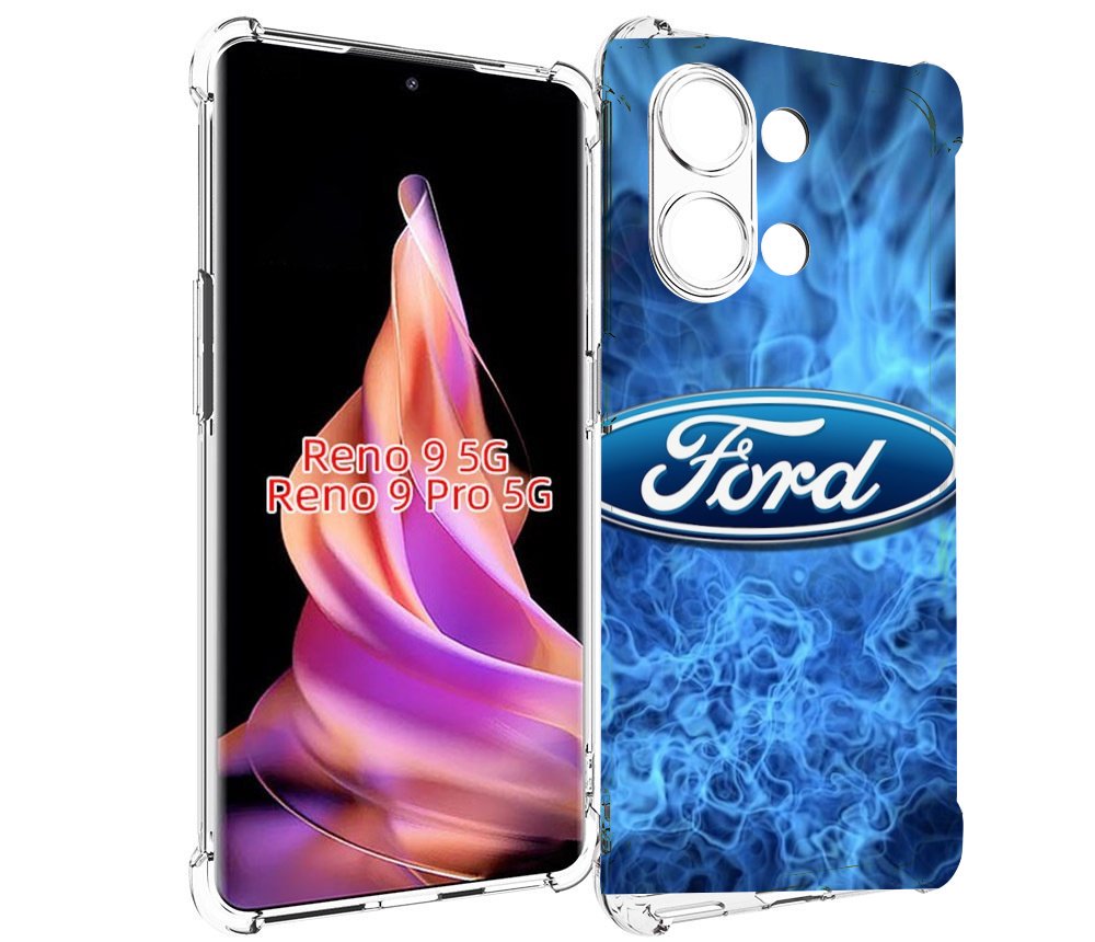 

Чехол MyPads ford-форд-22 м для Oppo Reno 9/Reno 9 Pro, Прозрачный, Tocco