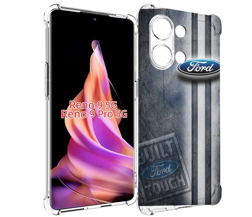 

Чехол MyPads ford форд 2 для Oppo Reno 9/Reno 9 Pro, Прозрачный, Tocco