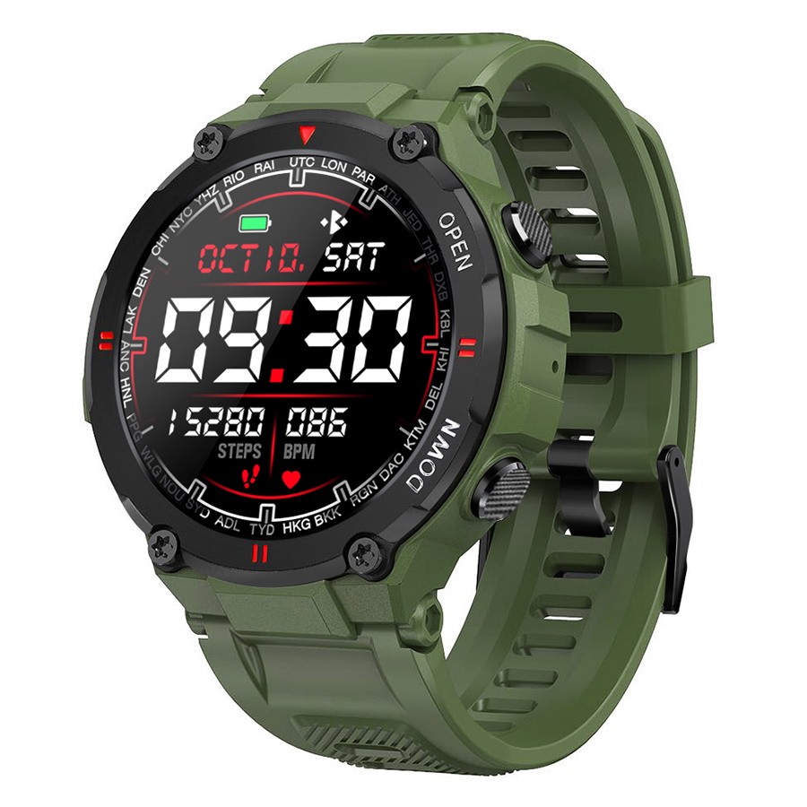 фото Спортивные часы blitzwolf bw-at2c bluetooth call sport watch green