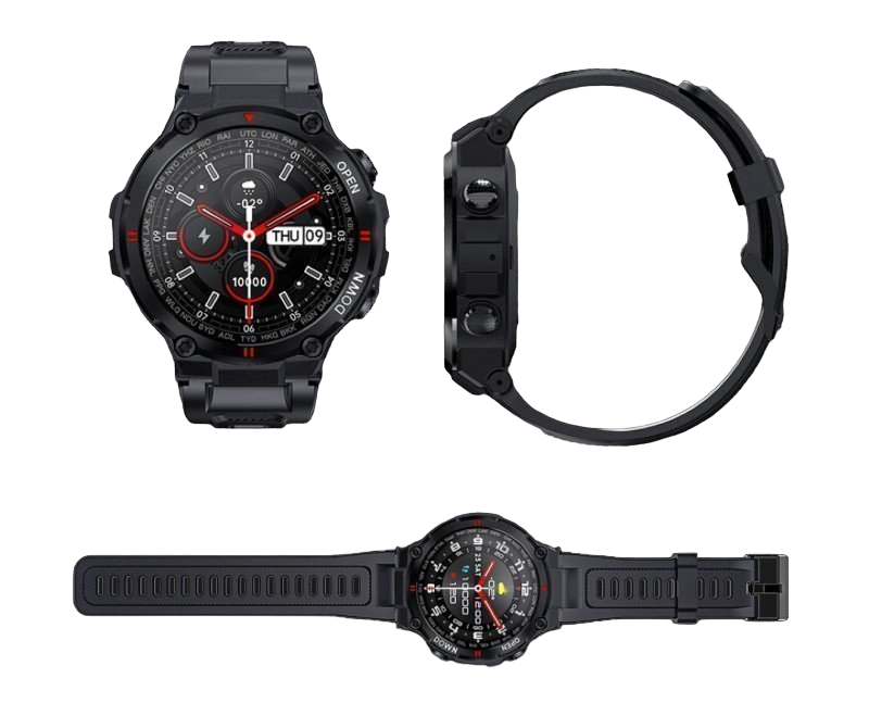 фото Спортивные часы blitzwolf bw-at2c bluetooth call sport watch black