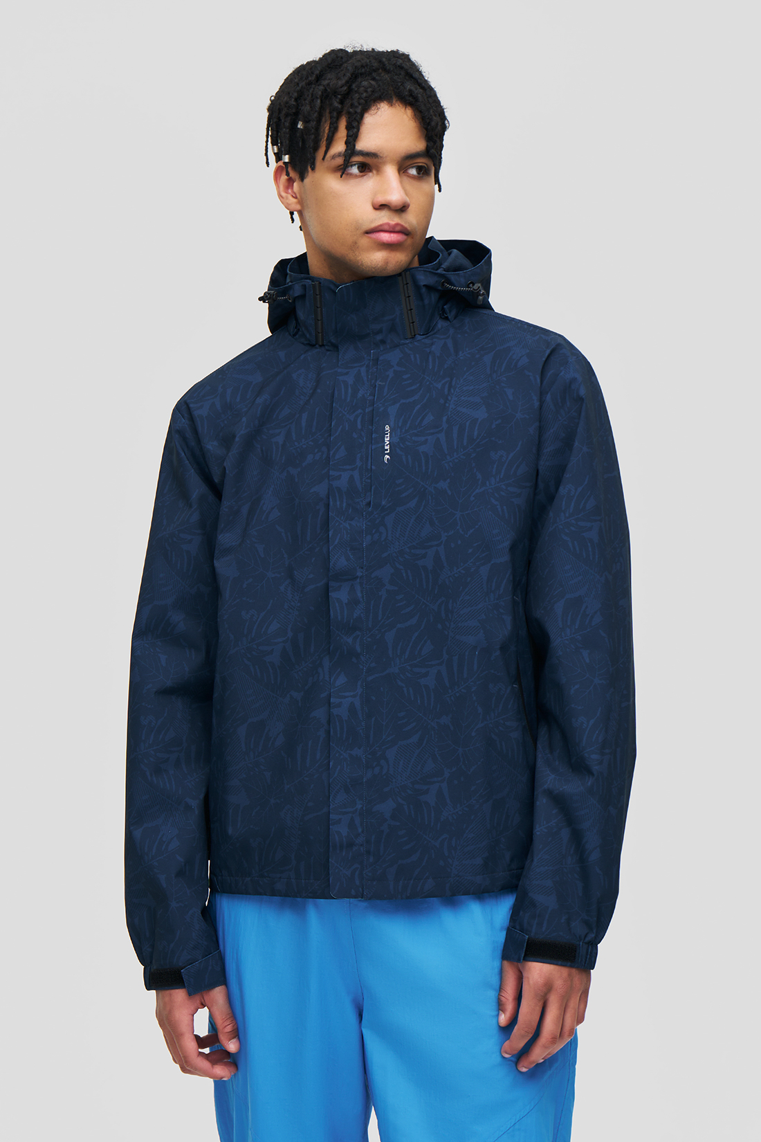 

Ветровка мужская Baon B6023030 синяя 3XL, Синий, B6023030