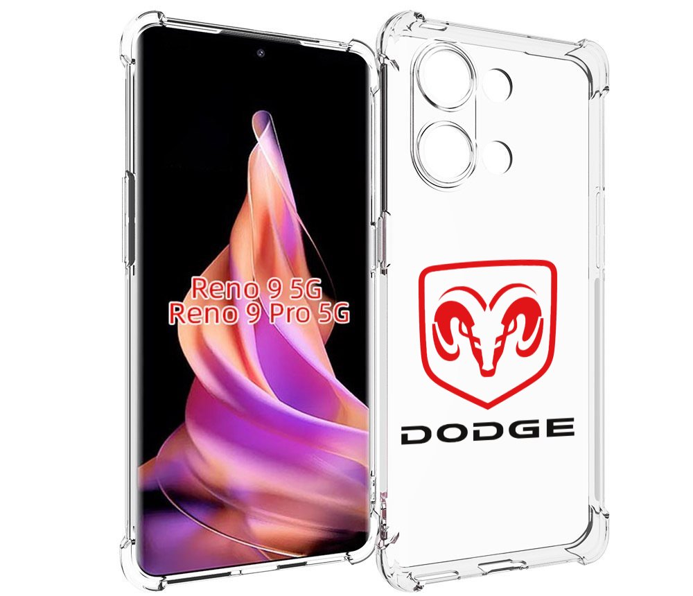 

Чехол MyPads dodge-2 мужской для Oppo Reno 9/Reno 9 Pro, Прозрачный, Tocco