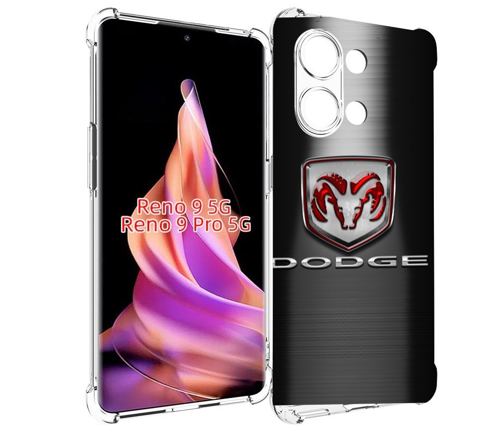 

Чехол MyPads dodge додж 1 мужской для Oppo Reno 9 / Reno 9 Pro, Прозрачный, Tocco