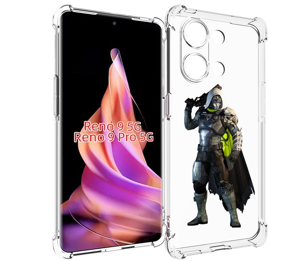 

Чехол MyPads destiny-2-hunter для Oppo Reno 9/Reno 9 Pro, Прозрачный, Tocco