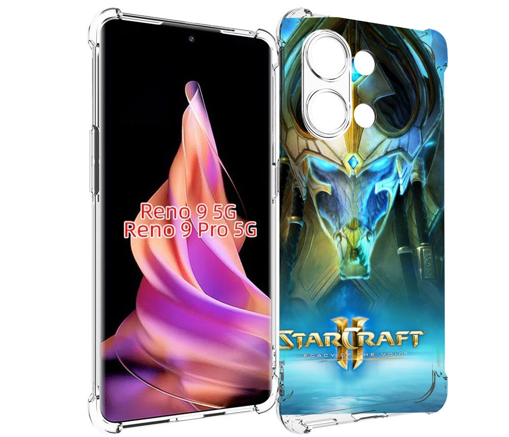 

Чехол MyPads StarCraft II Legacy of the Void для Oppo Reno 9/Reno 9 Pro, Прозрачный, Tocco