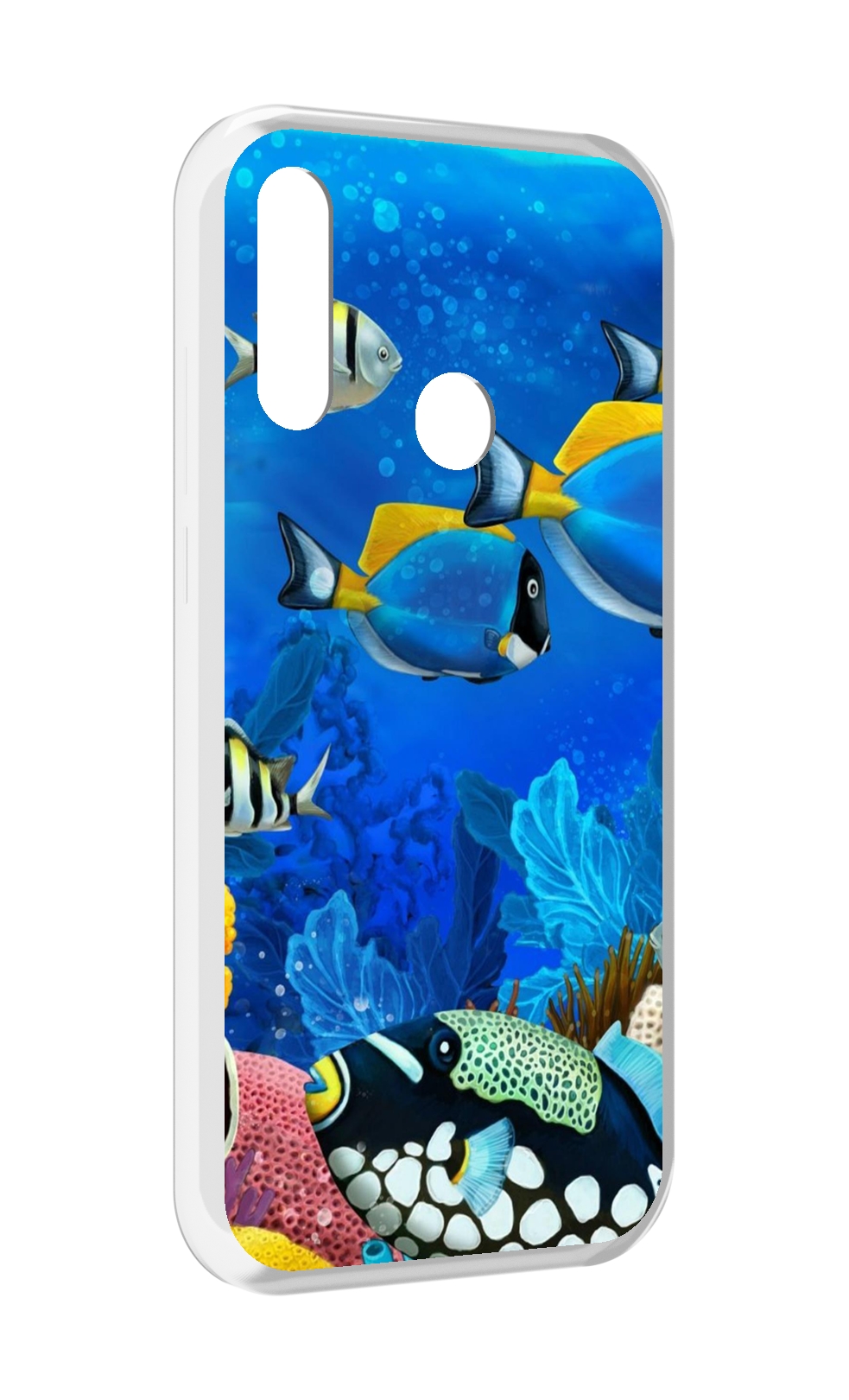 

Чехол MyPads Рыбки для Lenovo Z6 Pro Youth Edition / Z6 Pro Lite, Прозрачный, Tocco