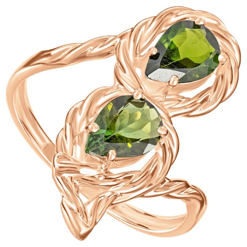

Кольцо из серебра с турмалином р.21,5 LAZURIT-ONLINE 836902, 836902
