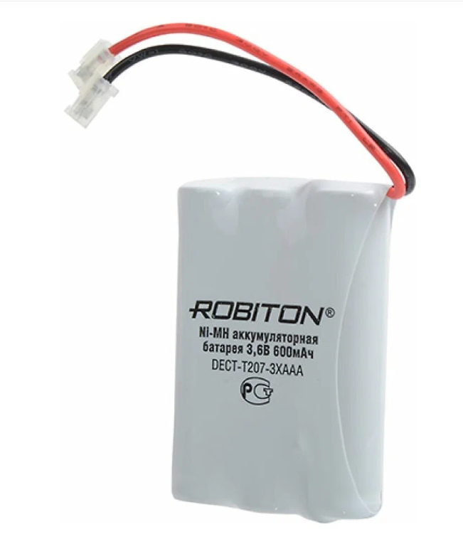 Аккумулятор ROBITON для радиотелефона DECT-T207-3XAAA аккумулятор robiton aa solar 600mhaa 2 13905 bl2 2 штуки