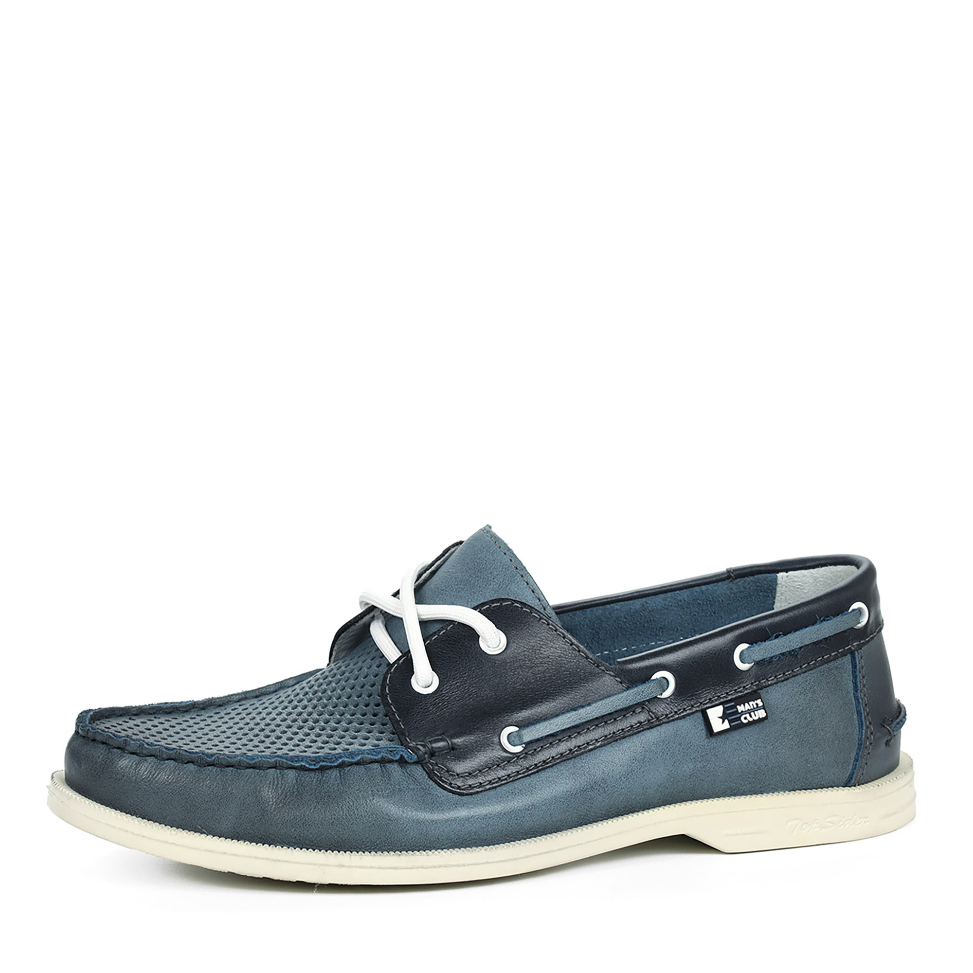 Топсайдеры мужские Respect VK63-163756 голубые 44 RU 4990₽