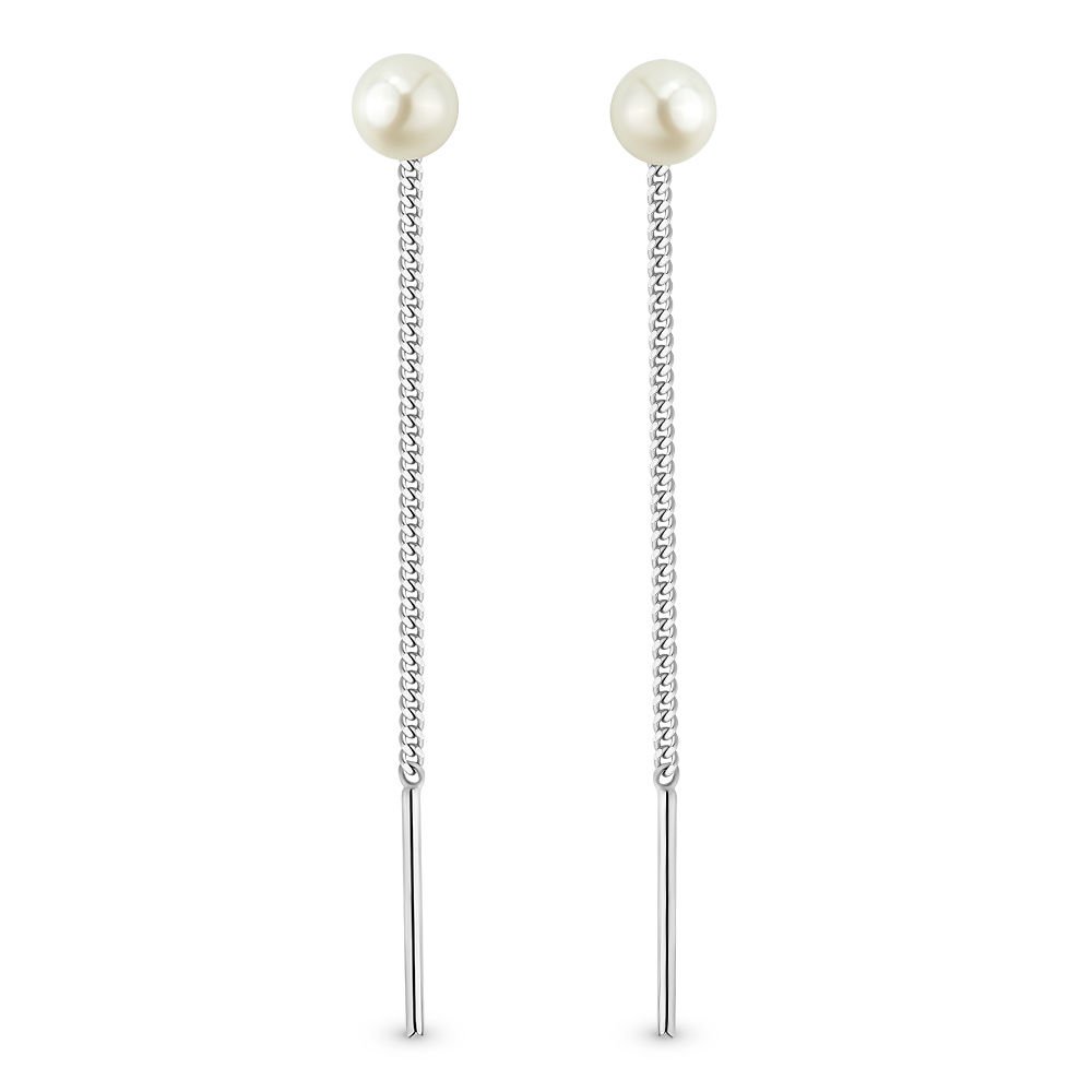 

Серьги из серебра с жемчугом 585Gold 702005442, 702005442