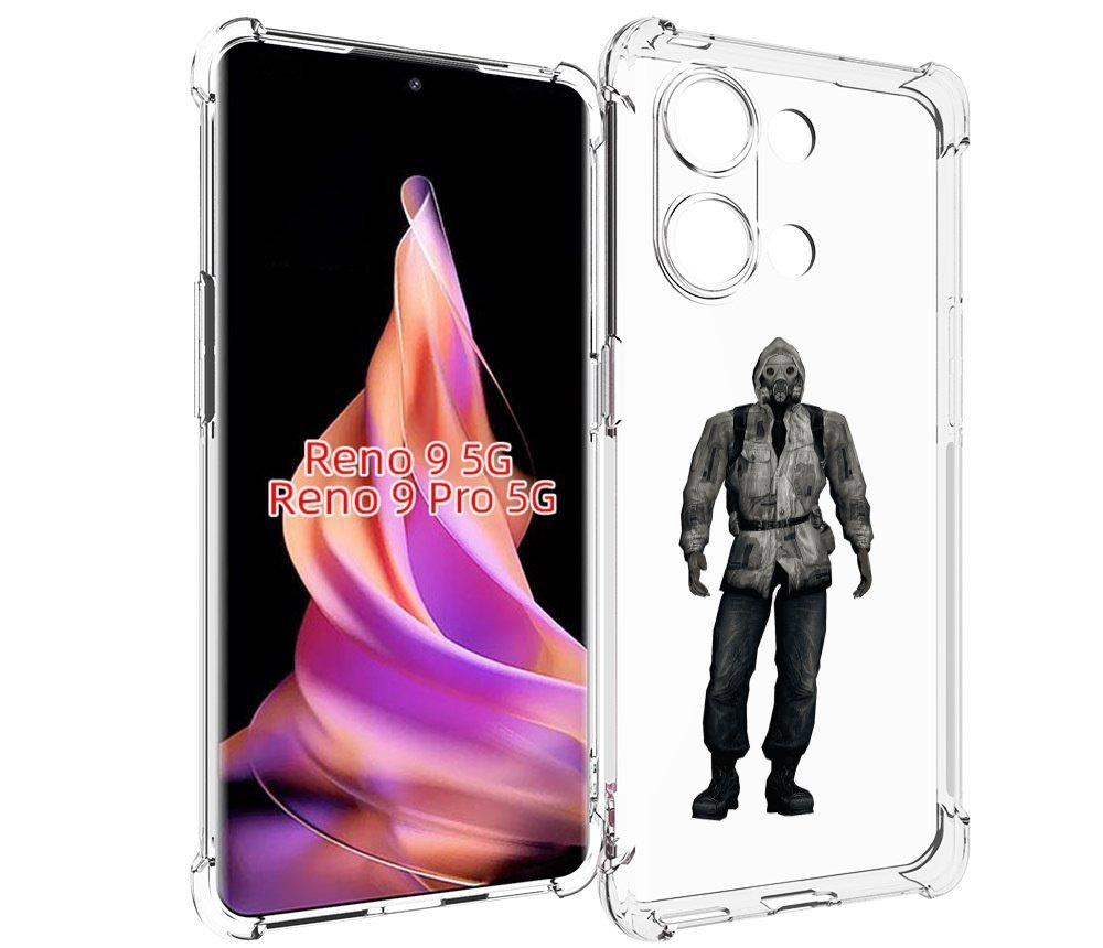 

Чехол MyPads S для Oppo Reno 9/Reno 9 Pro, Прозрачный, Tocco