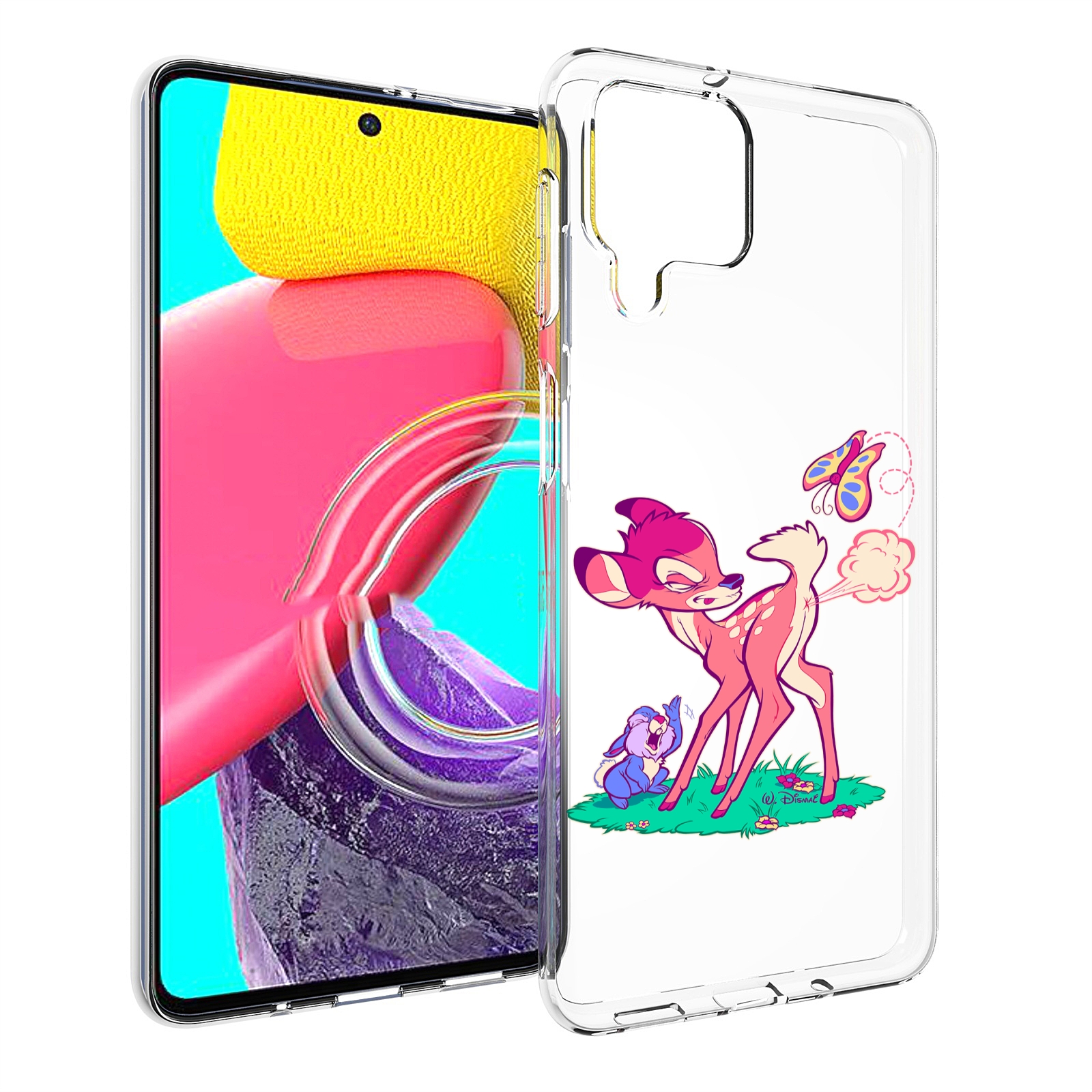 

Чехол MyPads смешной олененок для Samsung Galaxy M53 (SM-M536), Прозрачный, Tocco