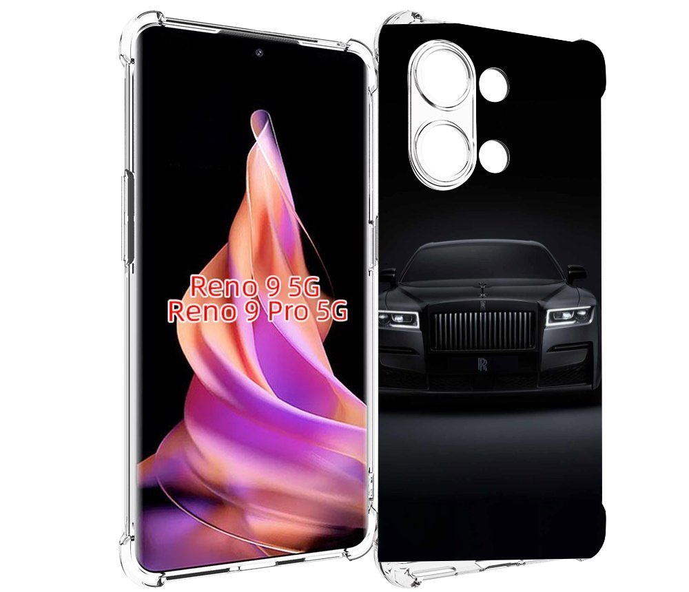 

Чехол MyPads Rolls Royce ролс роис 2 для Oppo Reno 9/Reno 9 Pro, Прозрачный, Tocco