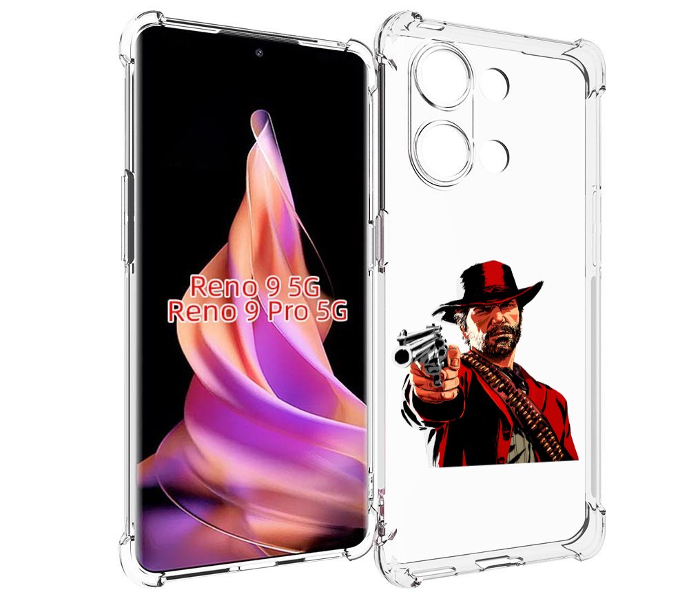 

Чехол MyPads Red-Dead-Redemption-2-РДР-2 для Oppo Reno 9/Reno 9 Pro, Прозрачный, Tocco