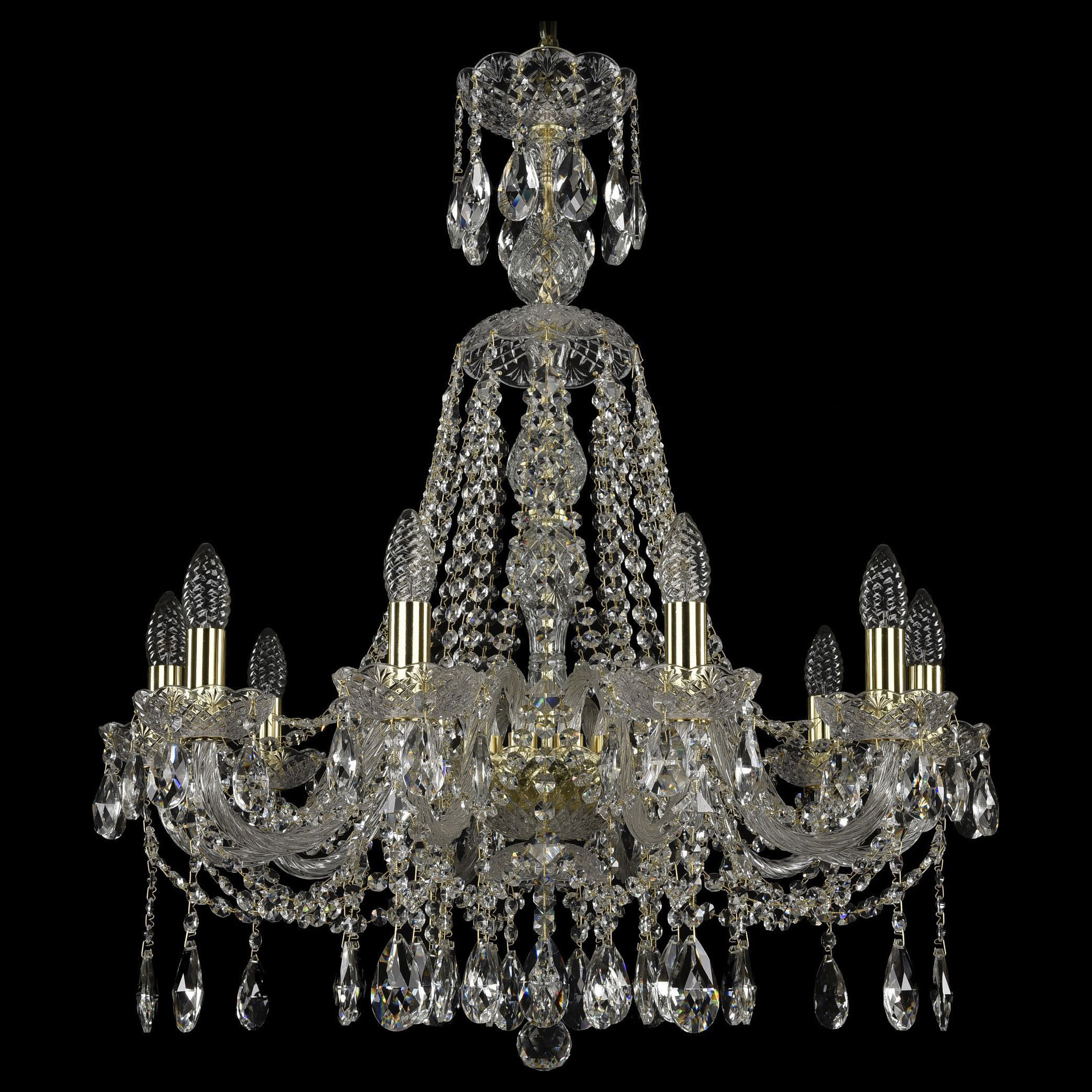 

Подвесная люстра Bohemia Art Classic 11.12.10.240.XL-78.Gd.Sp