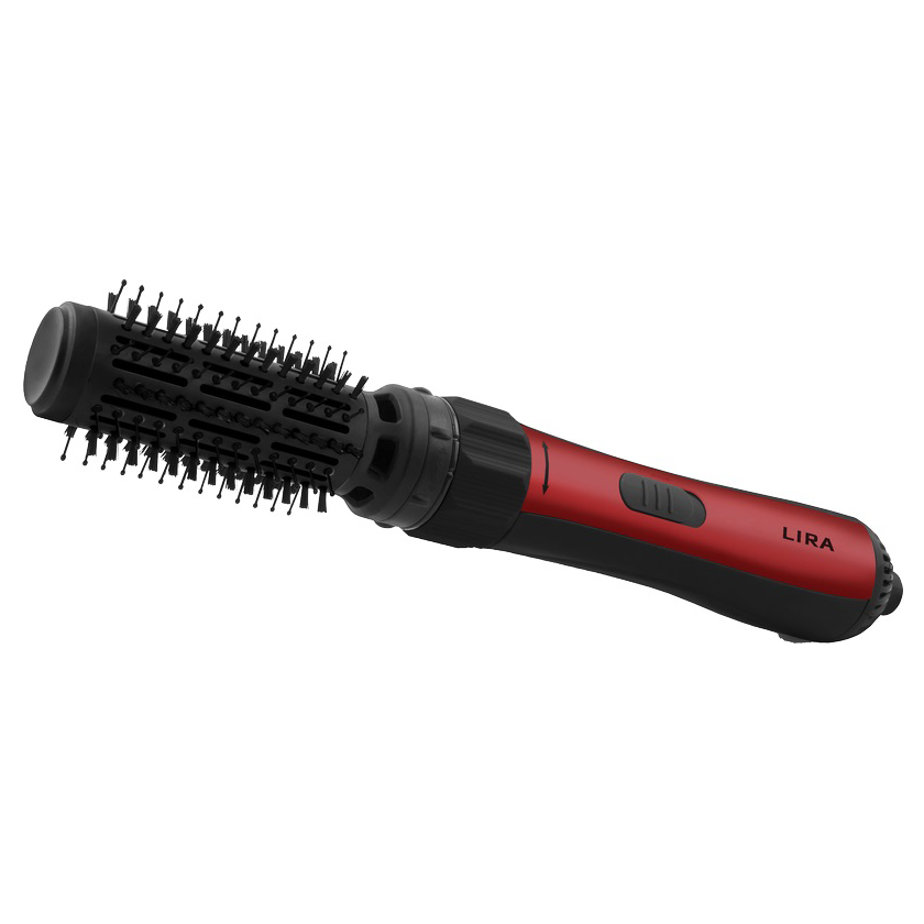 Фен-щетка Lira LR 0707 1200 Вт красный, черный фен щетка babyliss pro bab2770e 800 вт красный