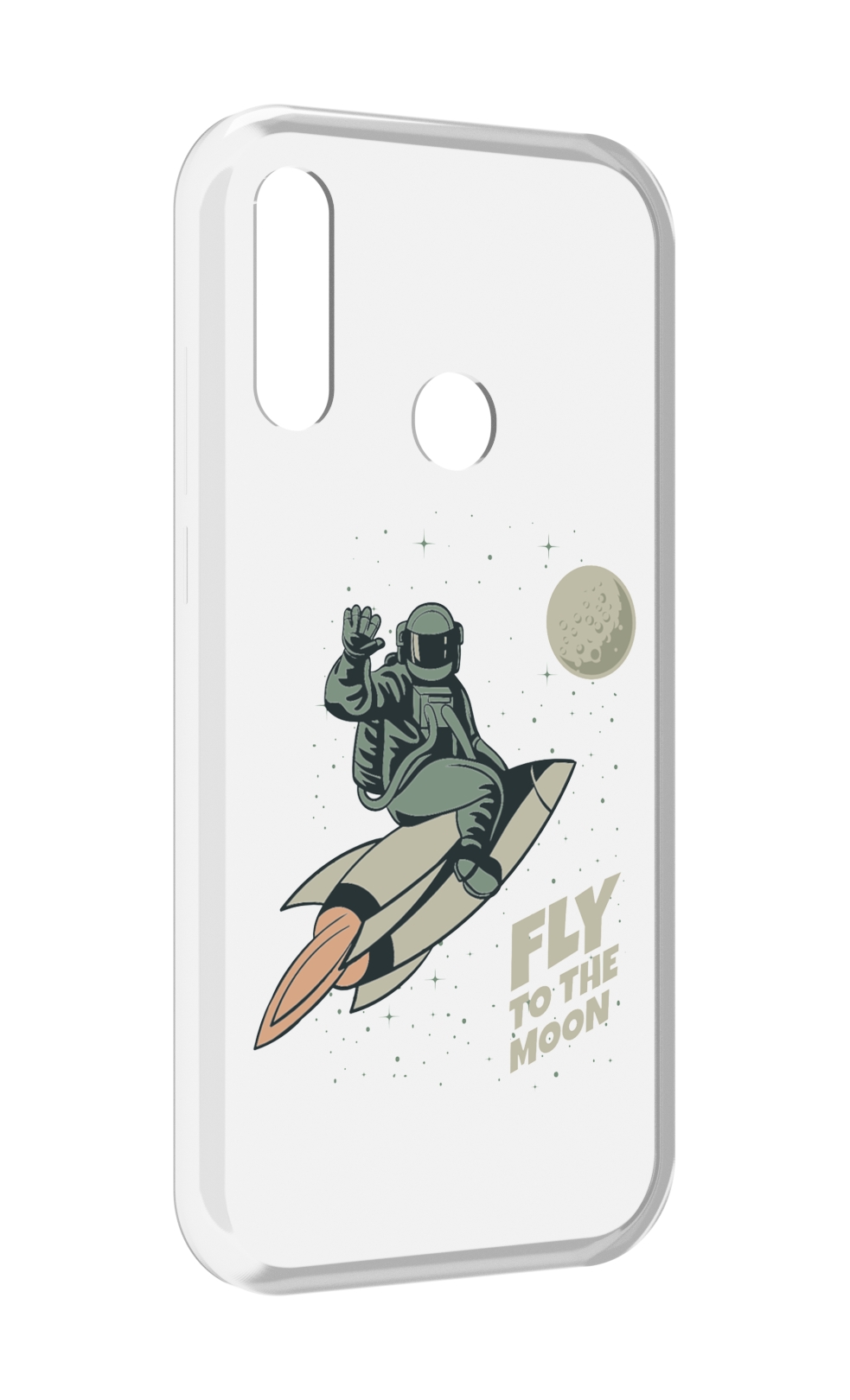 

Чехол MyPads Полет-на-Луну для Lenovo Z6 Pro Youth Edition / Z6 Pro Lite, Прозрачный, Tocco