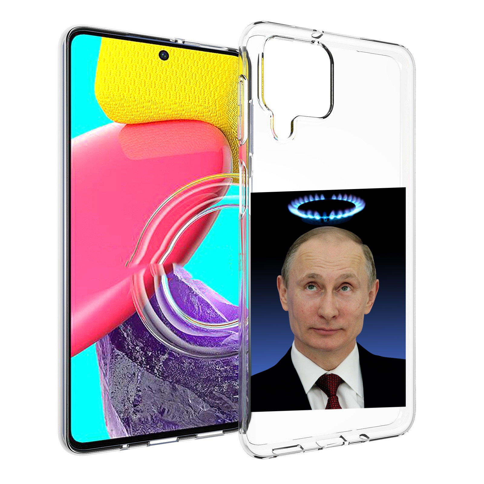 

Чехол MyPads святой газ для Samsung Galaxy M53 (SM-M536), Прозрачный, Tocco