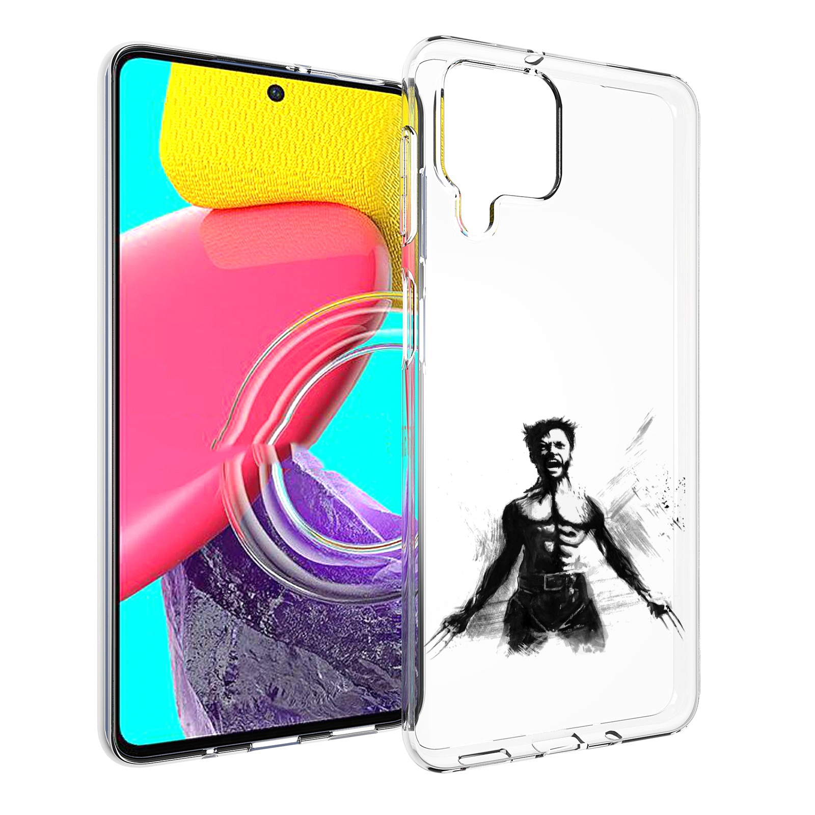 

Чехол MyPads росомаха для Samsung Galaxy M53 (SM-M536), Прозрачный, Tocco