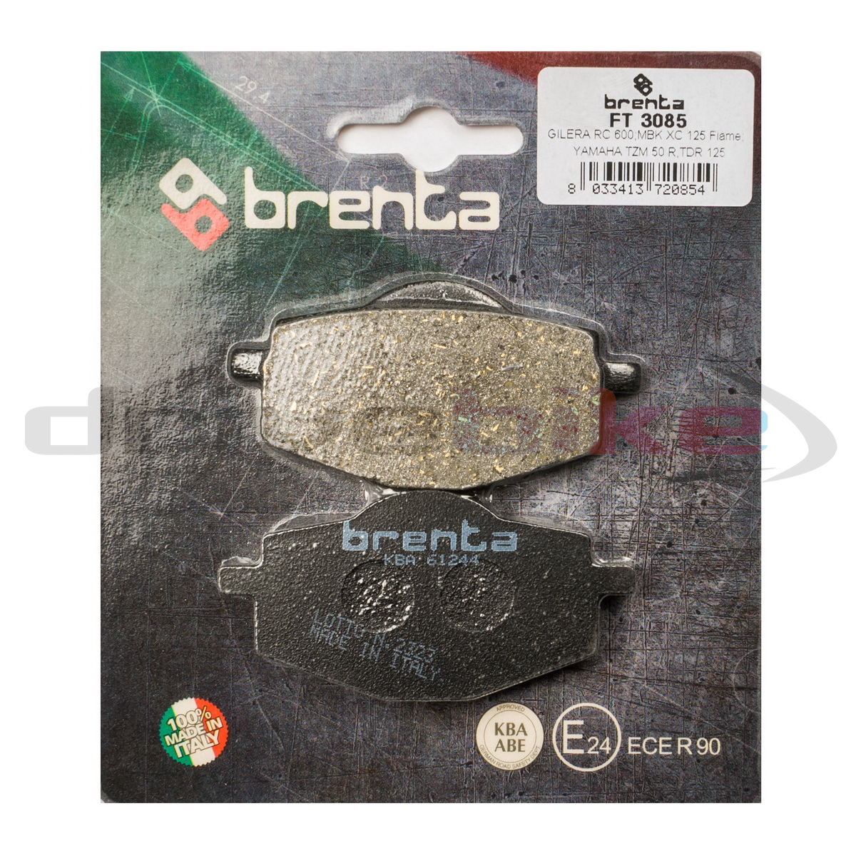 

Тормозные колодки Brenta Organic FT3085, 21-05631