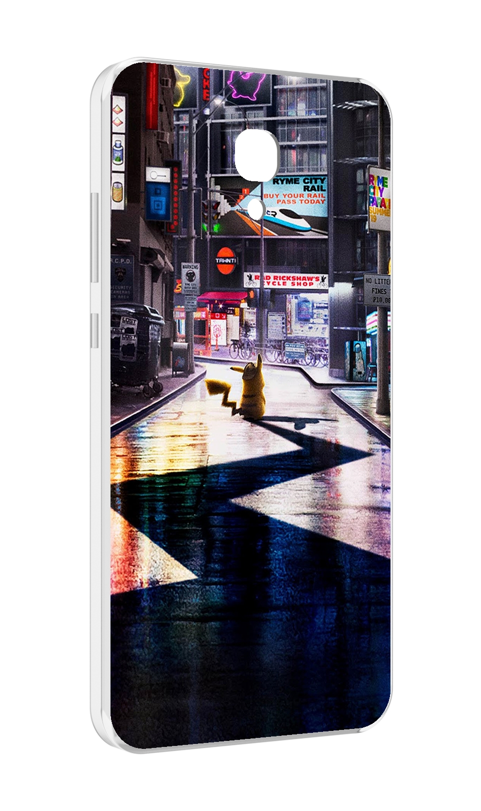 

Чехол MyPads Пикачу-в-городе для Meizu M6 (M711Q), Прозрачный, Tocco