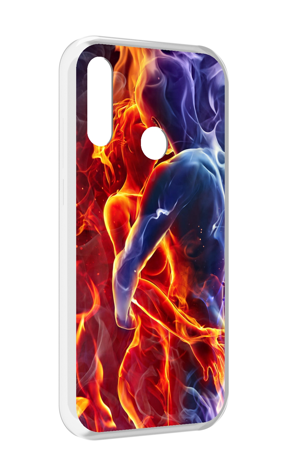 

Чехол MyPads Огонь-вода для Lenovo Z6 Pro Youth Edition / Z6 Pro Lite, Прозрачный, Tocco