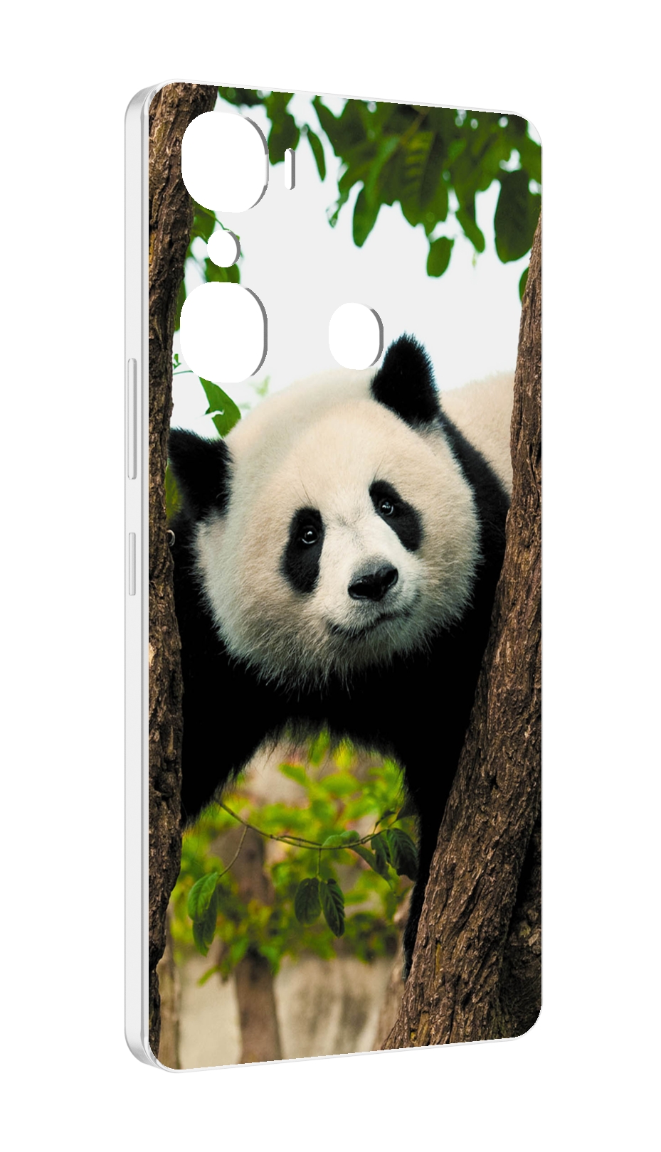 

Чехол MyPads Панда-на-дереве для Infinix Hot 12 Pro, Прозрачный, Tocco