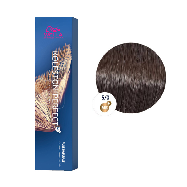 

Краска для волос Wella Koleston Perfect ME+ 5/00 светло-коричневый интенсивный, 60 мл
