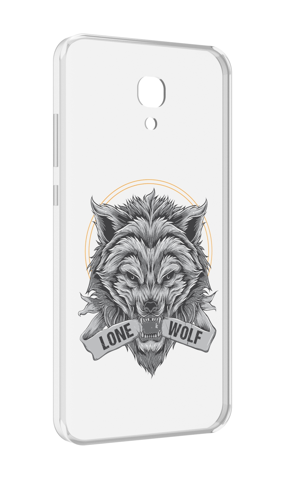 

Чехол MyPads Одинокий-волк мужской для Meizu M6 (M711Q), Прозрачный, Tocco
