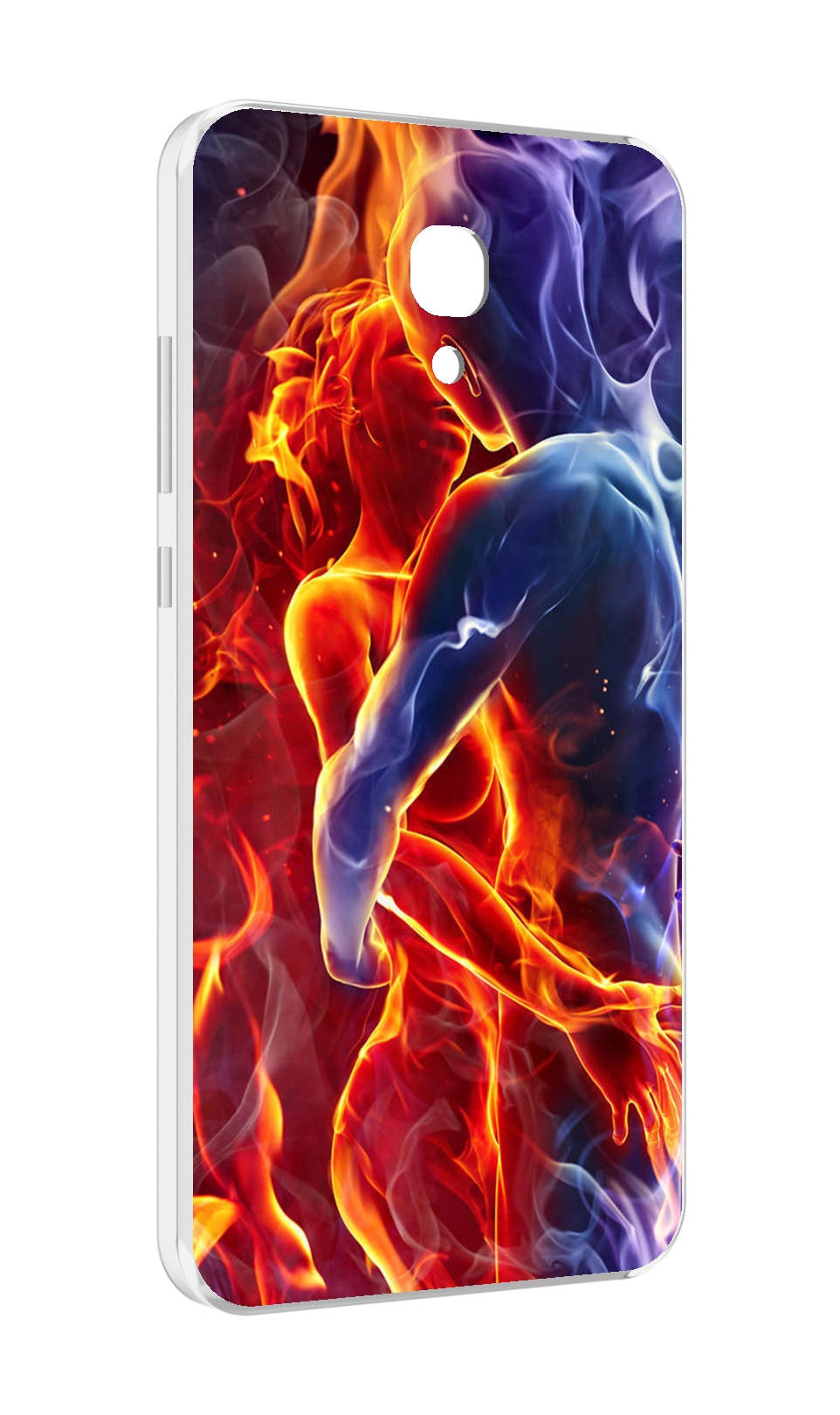 

Чехол MyPads Огонь-вода для Meizu M6 (M711Q), Прозрачный, Tocco