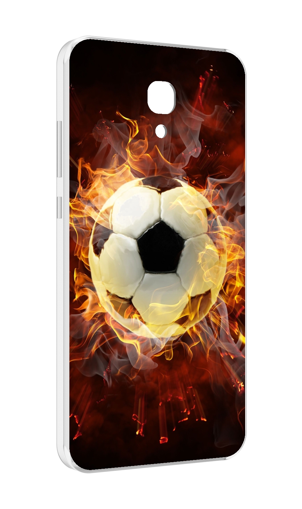 

Чехол MyPads Огненный-мяч для Meizu M6 (M711Q), Прозрачный, Tocco