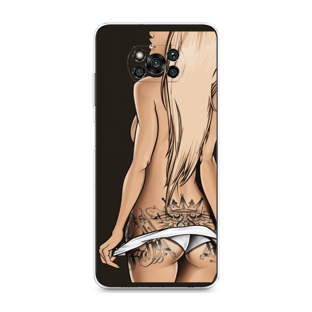 

Чехол на Xiaomi Poco X3 "Обнаженная девушка", 310650-6