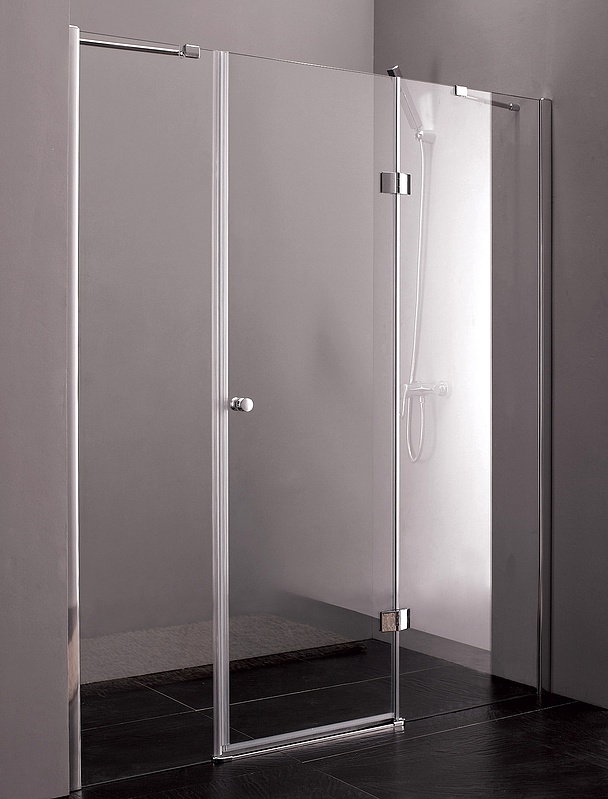 

Душевая дверь Cezares Verona B13 30/60/30 C Cr прозрачное стекло, профиль хром, Verona