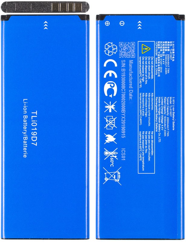 

Аккумуляторная батарея для Alcatel 1 5033D (TLi019D7)