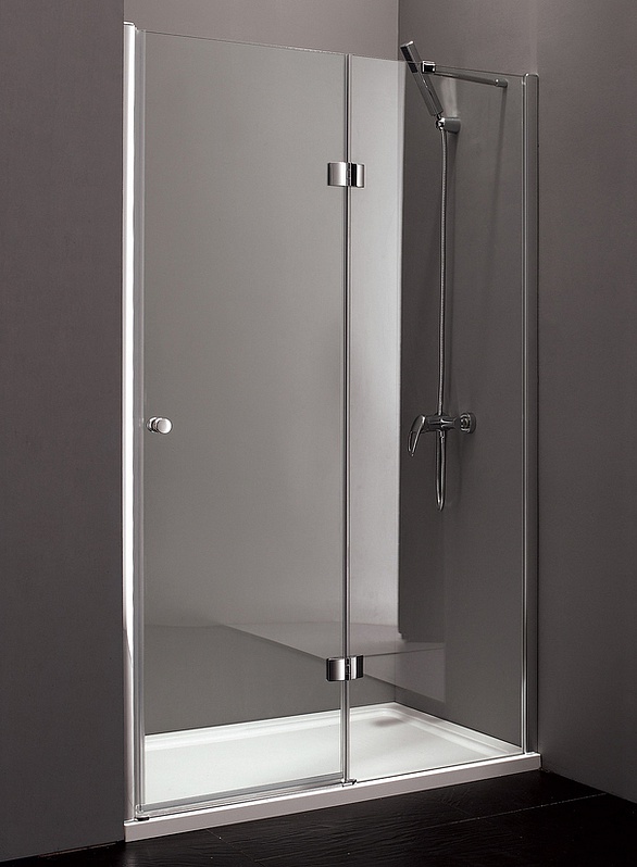

Душевая дверь Cezares Verona B12 90 C Cr прозрачное стекло, профиль хром, Verona