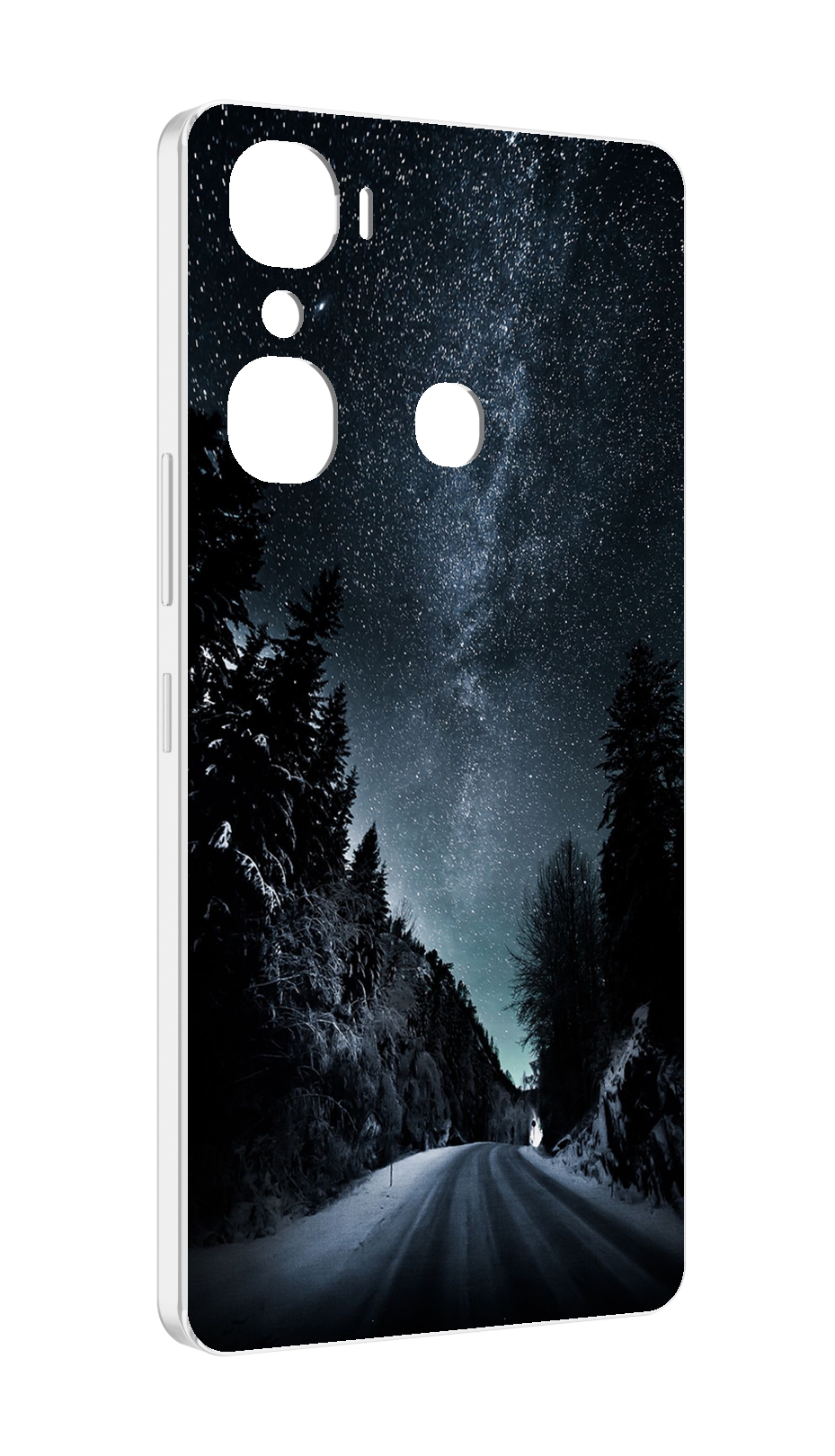 

Чехол MyPads Ночной-лес для Infinix Hot 12 Pro, Прозрачный, Tocco