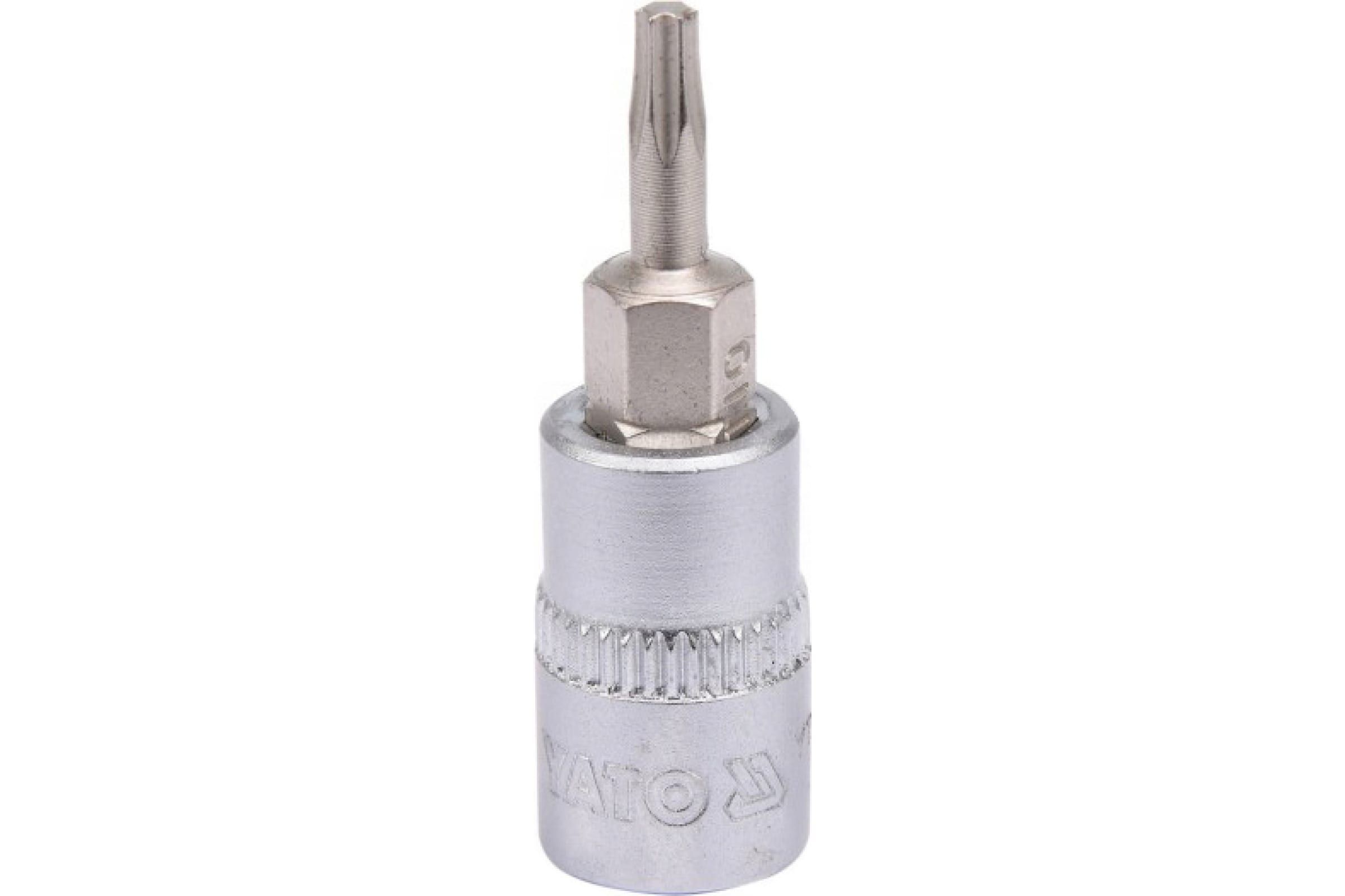 

YATO Головка торц. с вставкой TORX 1/4 T10 YT-04302