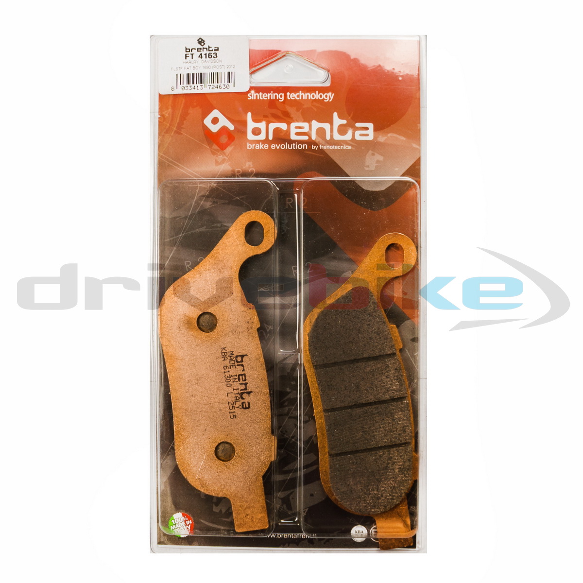 

BRENTA Тормозные колодки FT 4163 Sintered, 21-05674