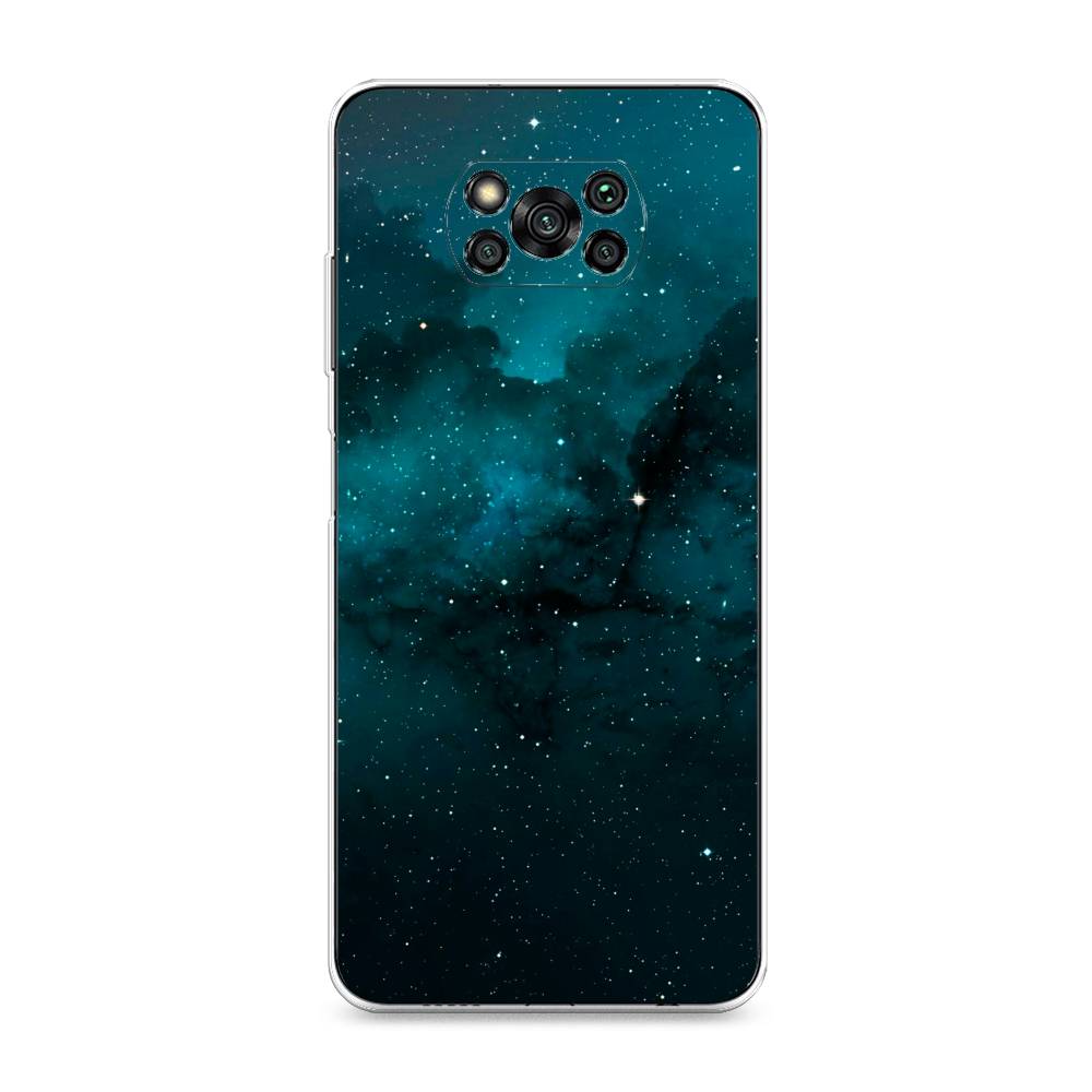 

Чехол на Xiaomi Poco X3 "Синий космос", 310650-2