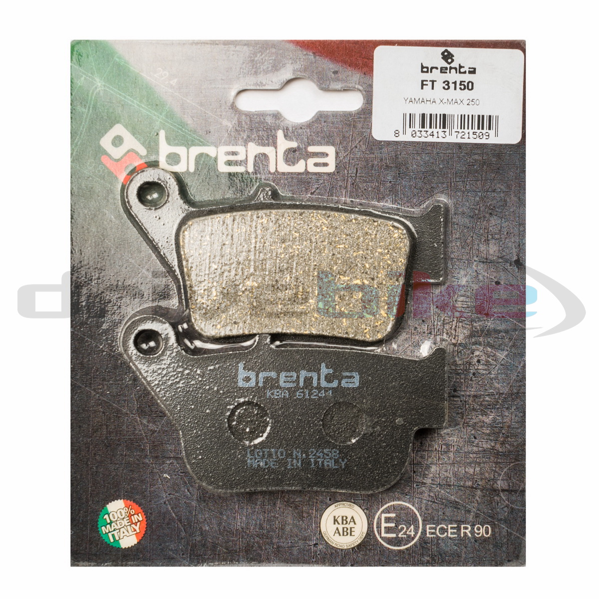 

Тормозные колодки Brenta Organic FT3150, 21-05657
