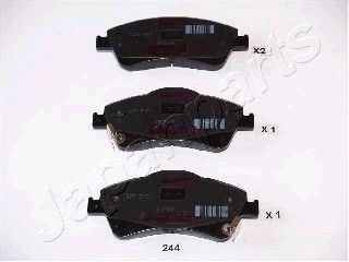 

Тормозные колодки Japanparts дисковые PA244AF