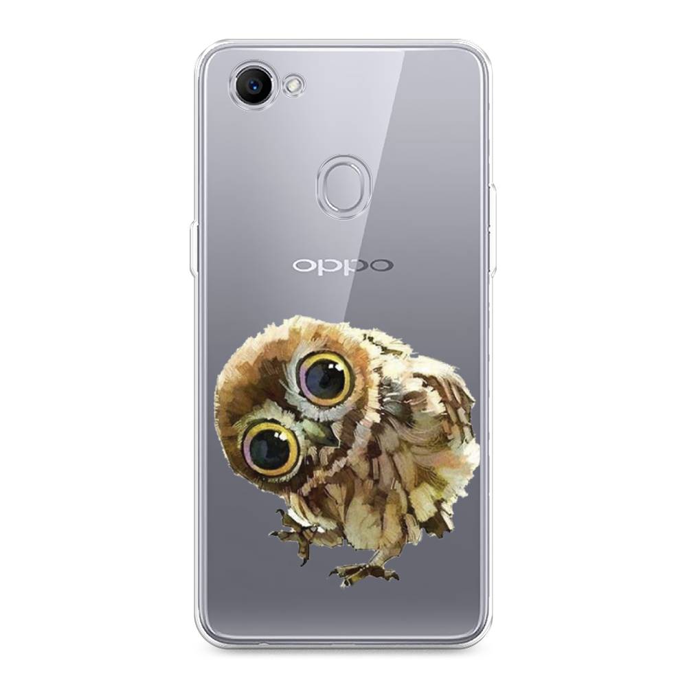

Чехол Awog на Oppo F7 "Любопытный совенок", Разноцветный, 250350-1