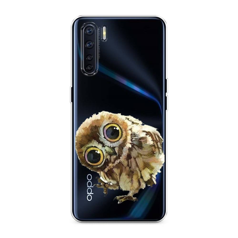 

Чехол Awog на Oppo A91/Reno 3 "Любопытный совенок", Разноцветный, 254250-1