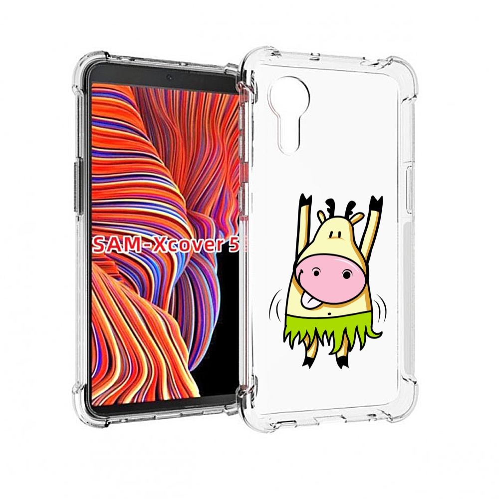 

Чехол MyPads Веселая корова для Samsung Galaxy Xcover 5, Прозрачный, Tocco