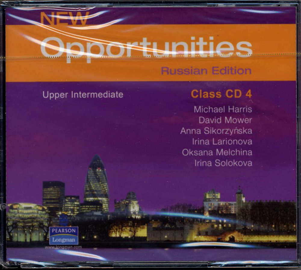 

New Opportunities (Russian Edition) Upper-Intermediate Class CD (4) (Лицензия)